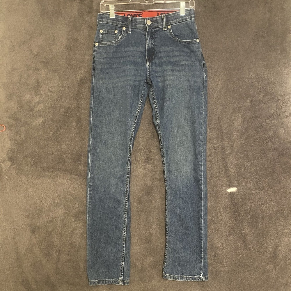 Levis 511 Jeans Performance Slim Boys 16 Reg Stretch Adjustable Waist Size 28x30